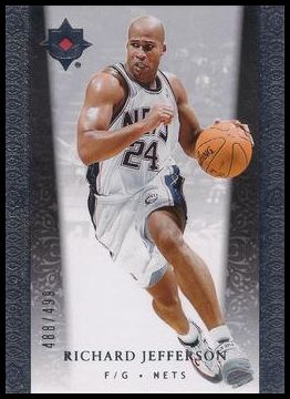 2006-07 Upper Deck Ultimate Collection 82 Richard Jefferson